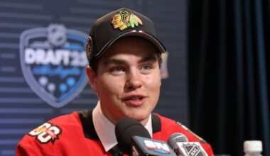 Anton Frondell recalled by Chicago Blackhawks ahead of road trip