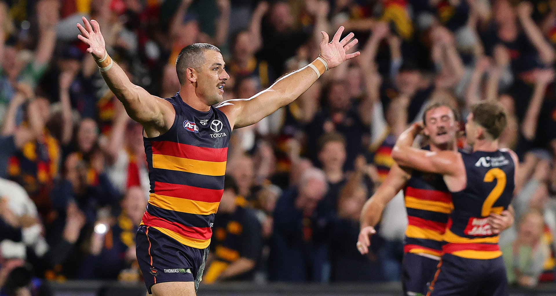 Behind the numbers from Crows' Round Two clash