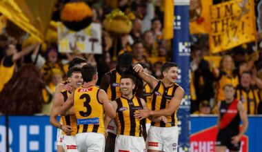 Hawks give Bombers nightmares in Friday the 13th horror show