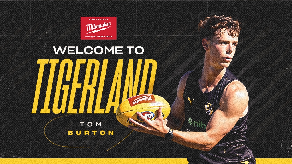 Tom Burton is a Tiger