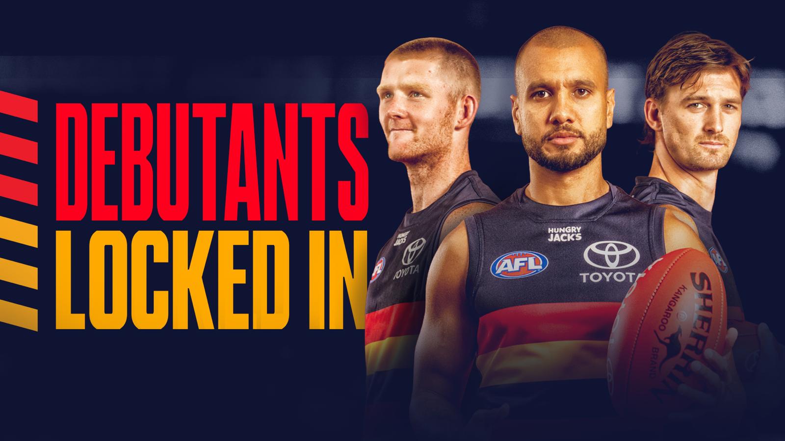 Crows set to unveil three debutants