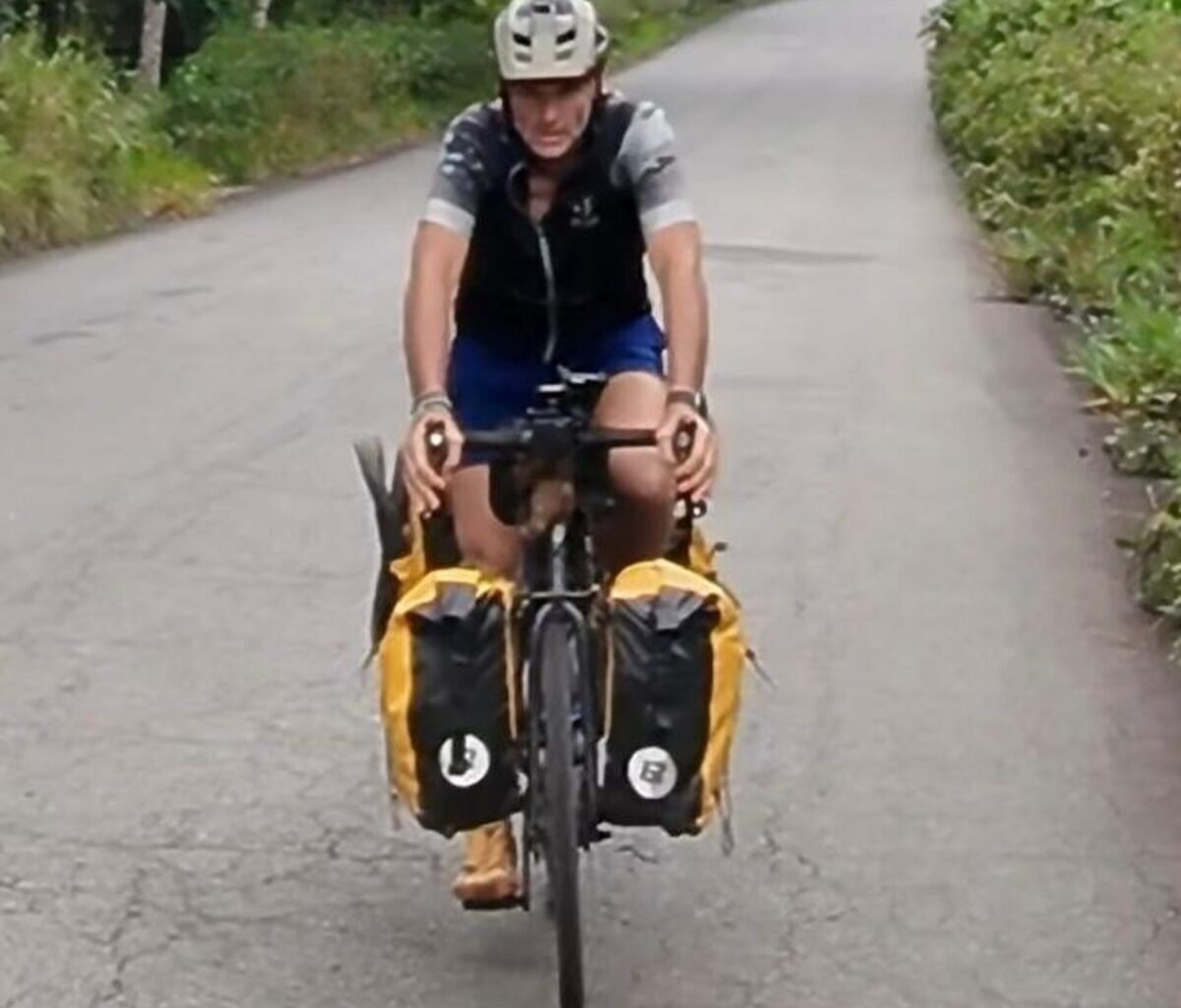 Cycling to himself: Abuse survivor’s journey across Africa