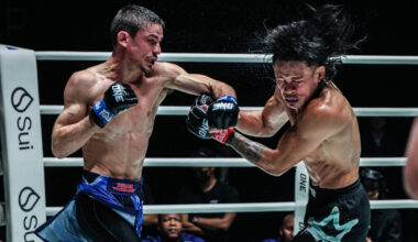 MMA fighter Willie van Rooyen cracks Jeremy Miado in the head