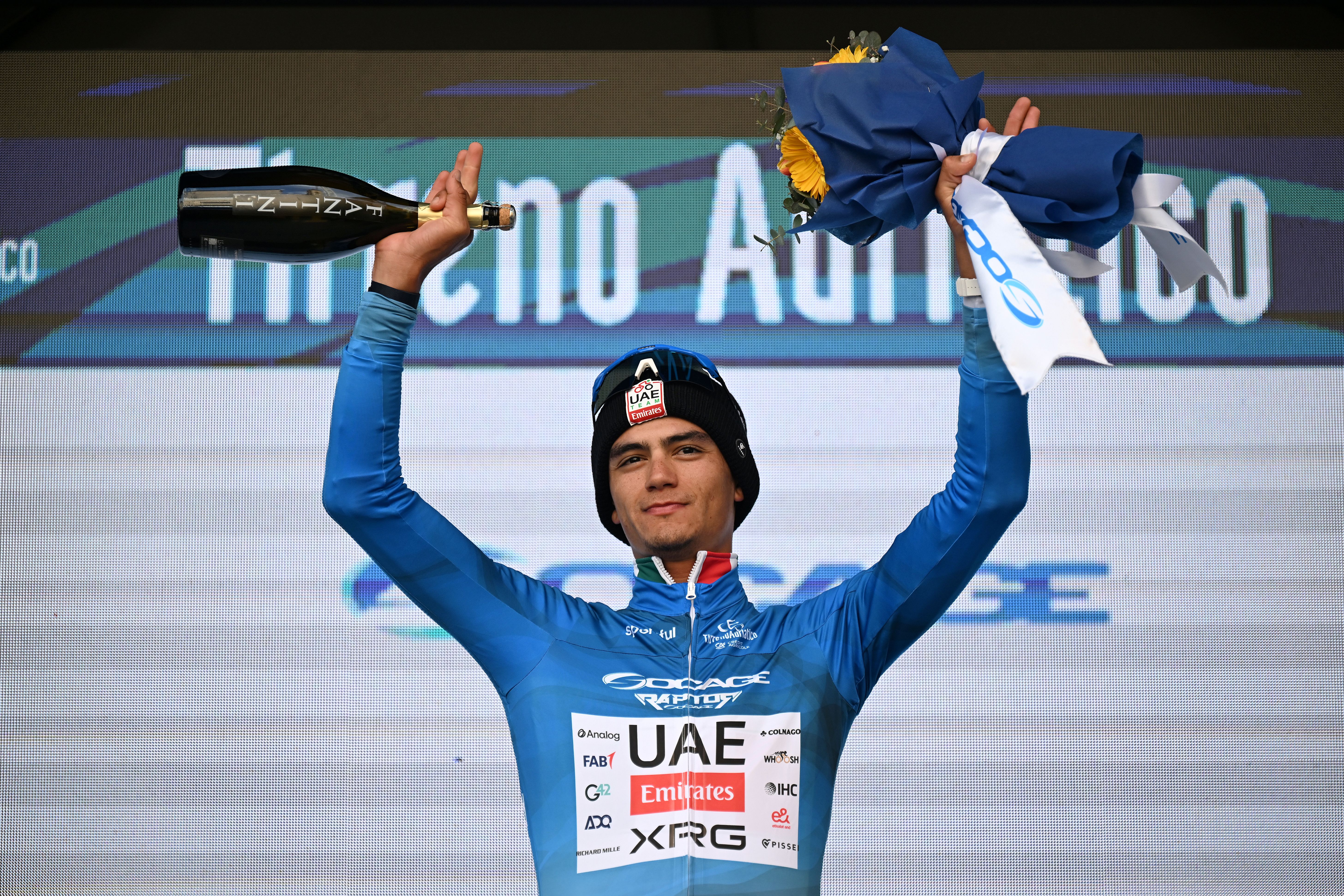 Isaac Del Toro leads Tirreno-Adriatico 2026