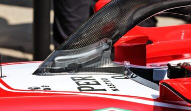 A windscreen? The legality questions around Ferrari halo wings