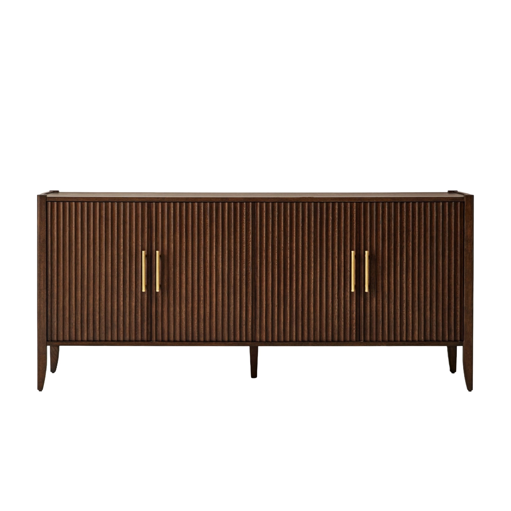 Lewis fluted wood sideboard, $3,995 at Williams Sonoma
