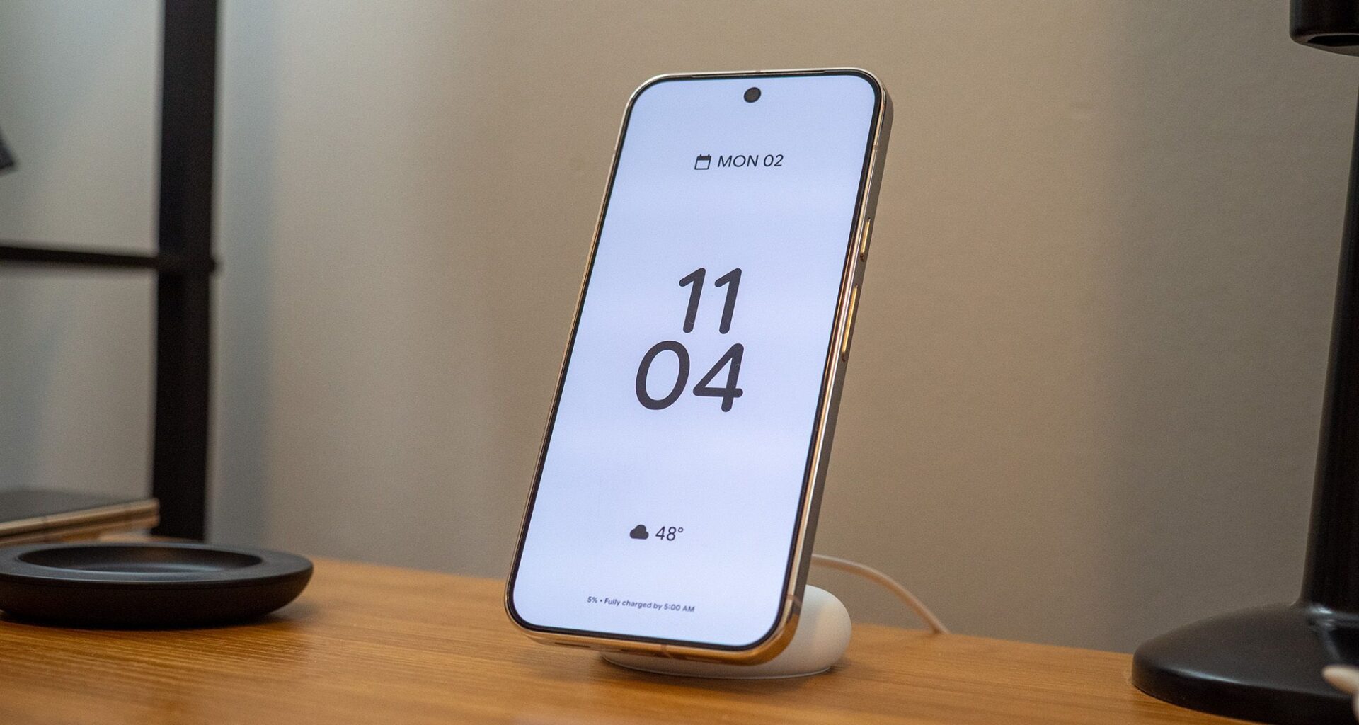 I turned my Pixel 10 Pro into the perfect bedside alarm clock