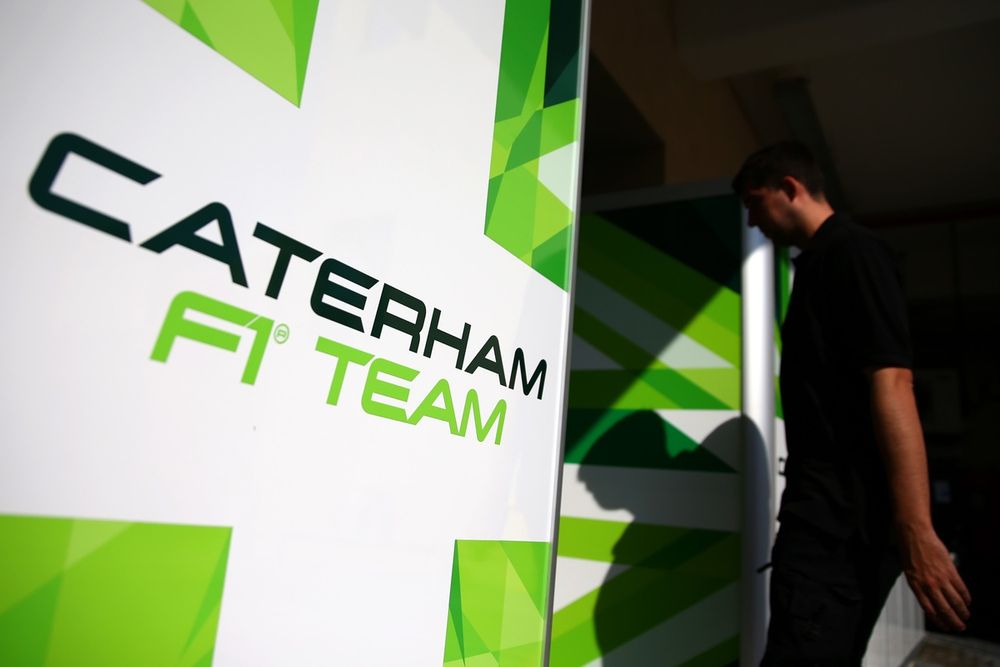 A member of the Caterham team 