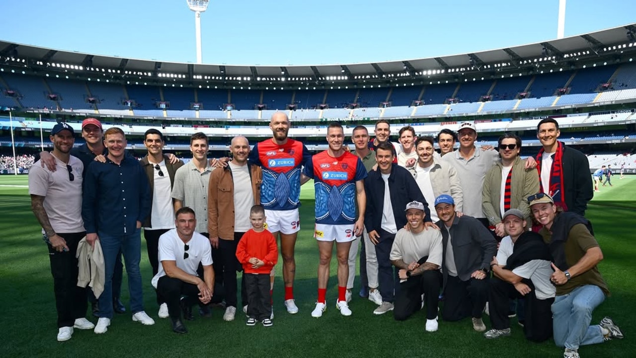 Clayton Oliver snubs Max Gawn’s 250th game celebration, changes to last touch out of bounds, lasso rule, latest news, video