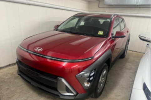 Photos of the red car Darrin had purchased through carconnect