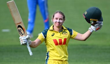 Australia wins third ODI vs India in Hobart, Alyssa Healy scores 158 in final one-day match, bowls for first time ever, highlights, scorecard, latest news