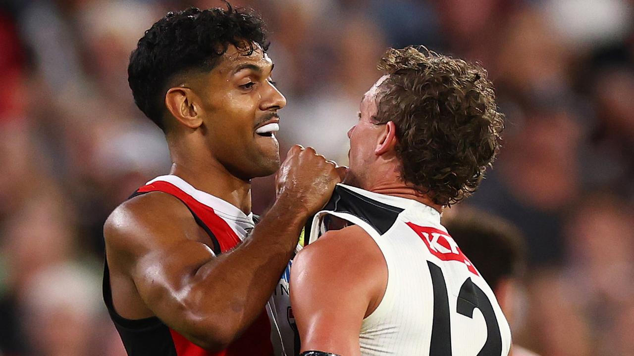 Nasiah Wanganeen-Milera tagged by Harry Perryman, stats, analysis, St Kilda loss to Collingwood in Opening Round, Ross Lyon, latest news