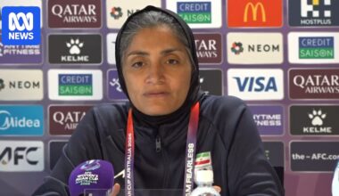 Women's Asian Cup 2026: Question about Khamenei's death to Iran's women's football team quickly shutdown