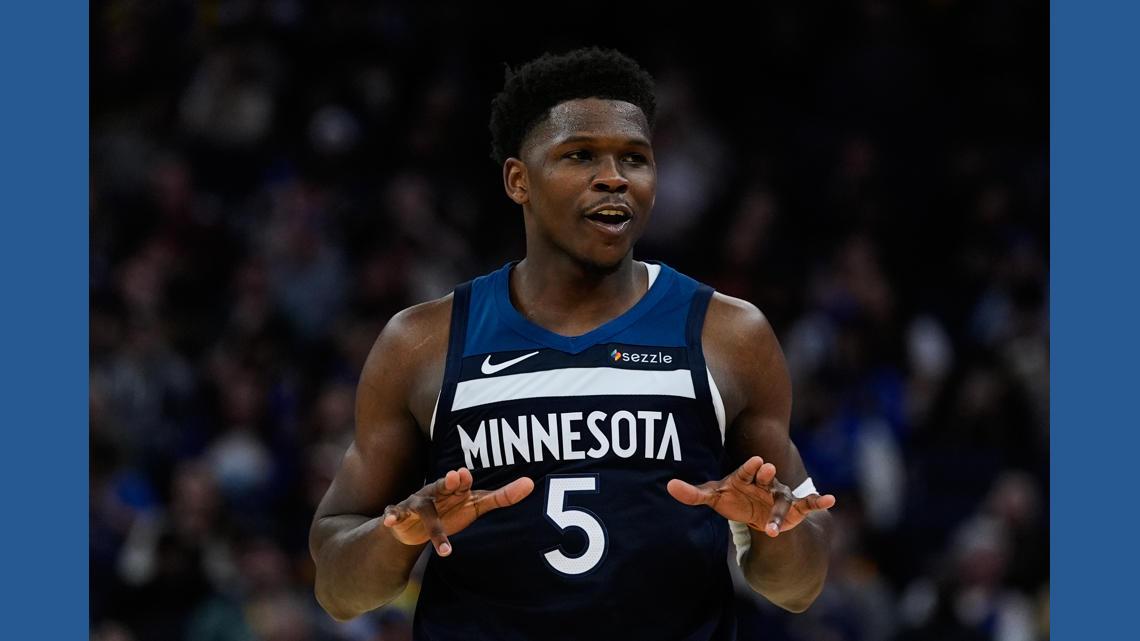Wolves' Anthony Edwards available for game vs. Mavericks
