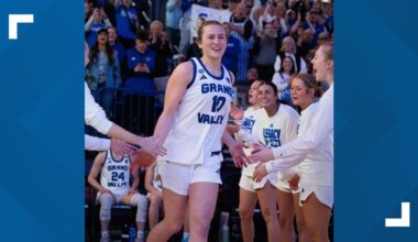 GVSU women's basketball playing in National Championship game