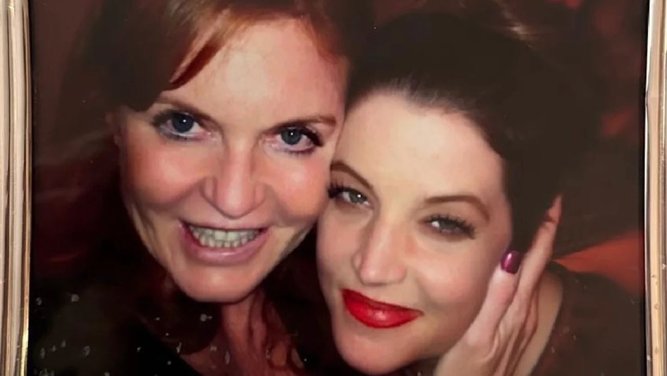 Ferguson and Presley shared a long-standing bond through Lisa Marie Presley.

