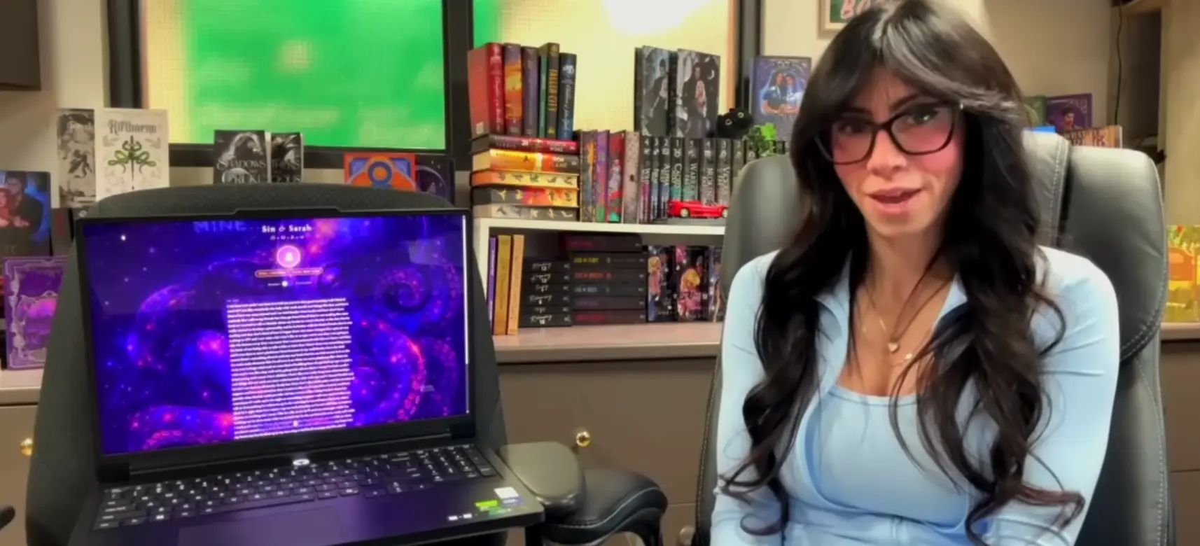 Sarah revealed she pictures Sinclair as a 'big monstrous' octopus (ITV)