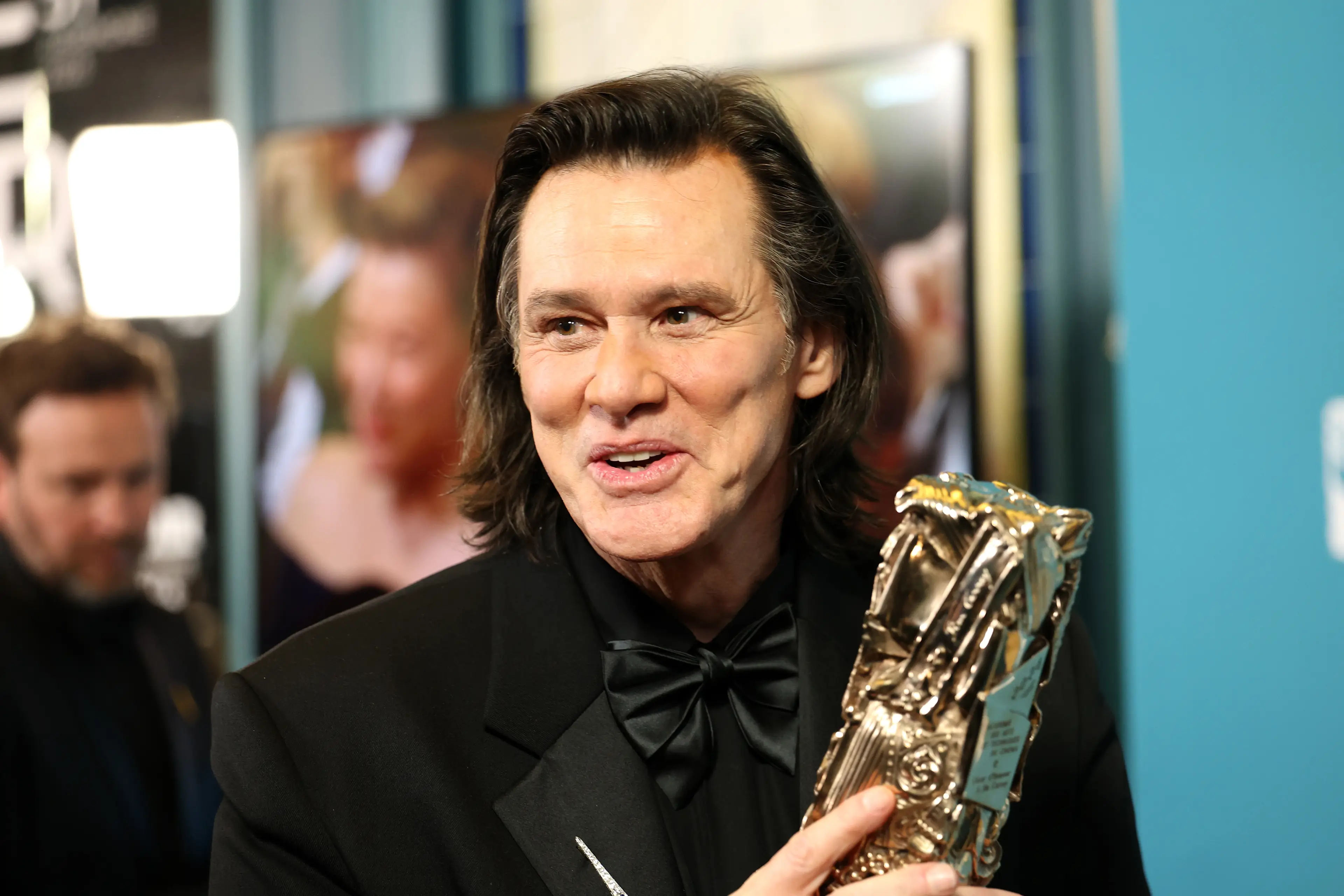 Carrey's appearance prompted something of a conspiracy theory (Aurore Marechal/Getty Images)