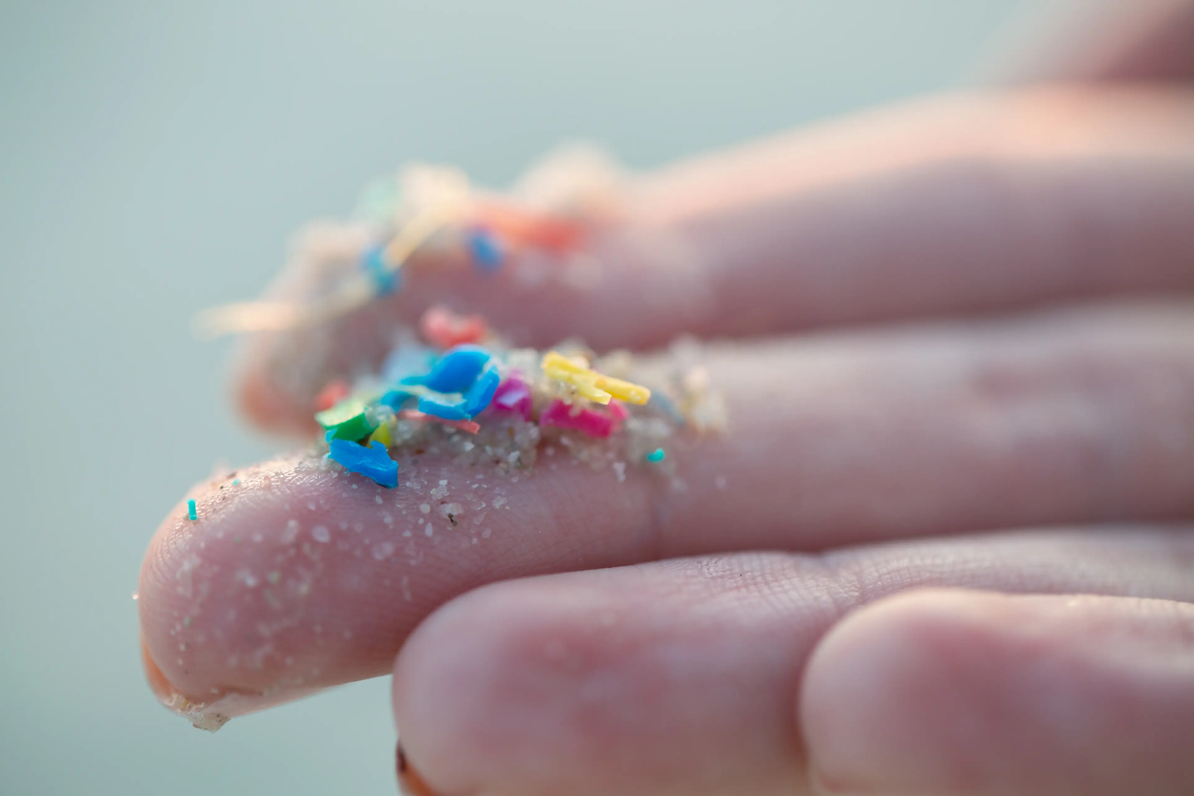 Microplastics are ingested, and can lead to health problems (Alistair Berg/Getty)