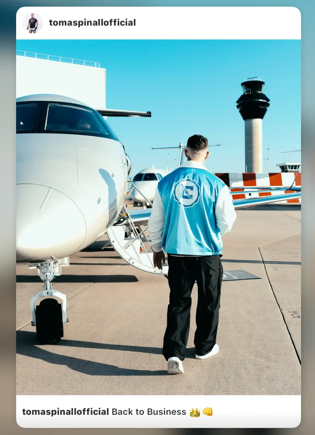 Tom Aspinall has teased his comeback on social media. (Image: TomAspinallOfficial)