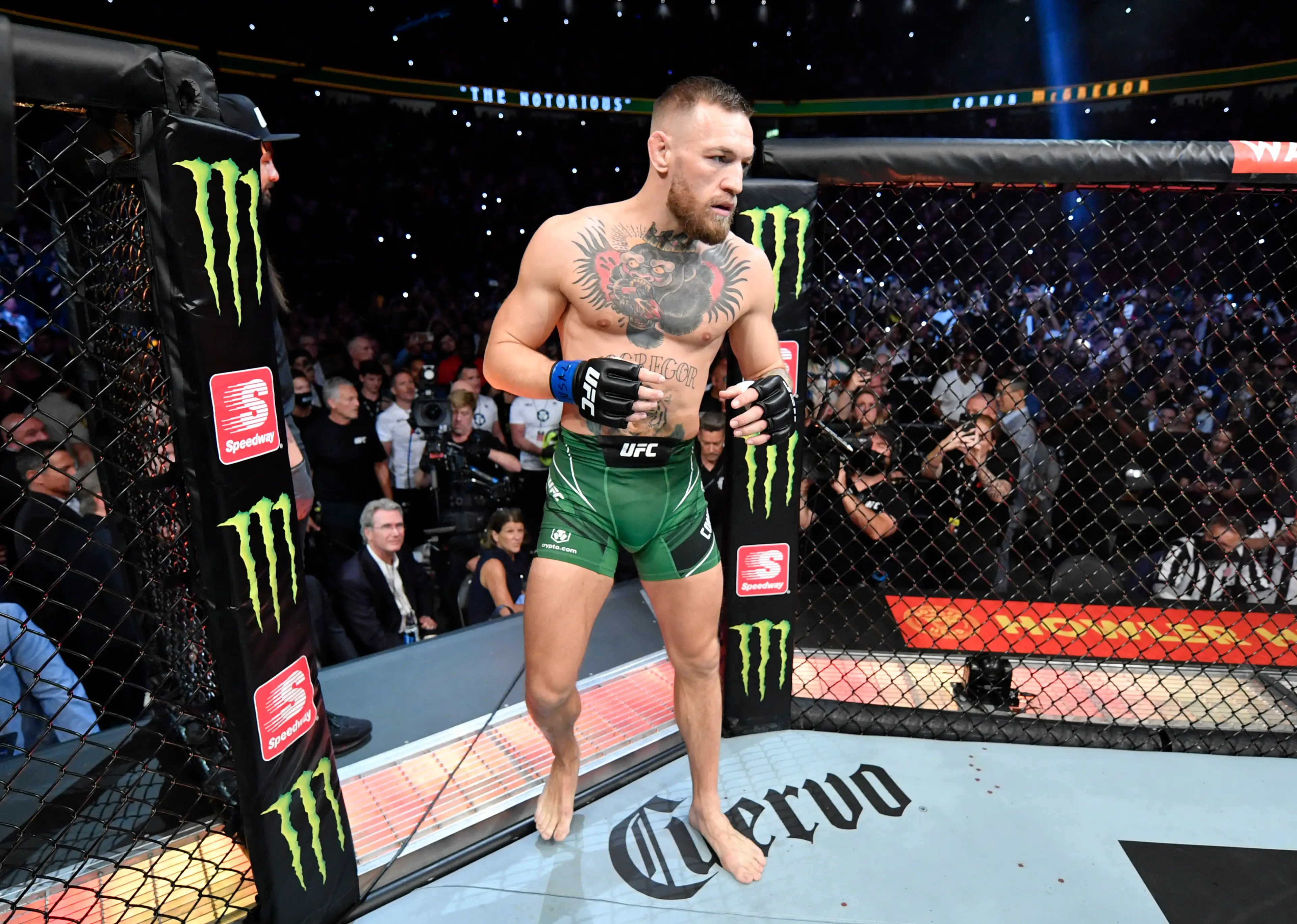 Conor McGregor hasn't fought since UFC 264 in July 2021. Image: Getty 