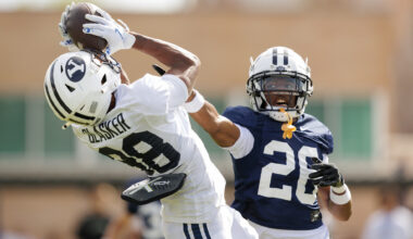 Football finishes week with scrimmage action - BYU Athletics - Official Athletics Website