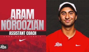 Men’s Tennis Adds Noroozian to Staff - New Mexico Lobos