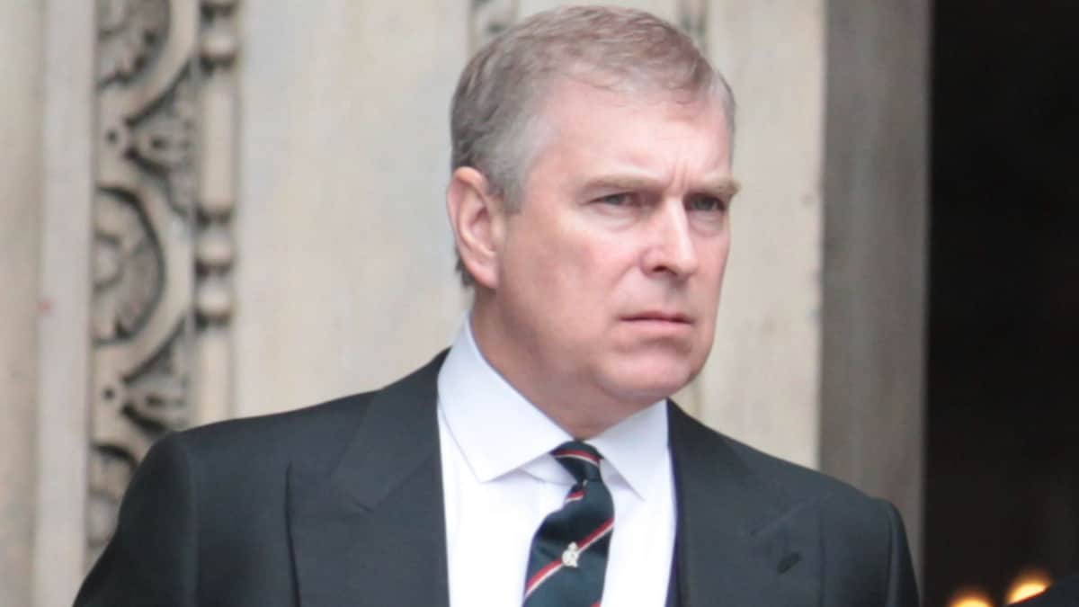 Former Prince Andrew reemerges with mysterious woman as he begins new chapter in new home