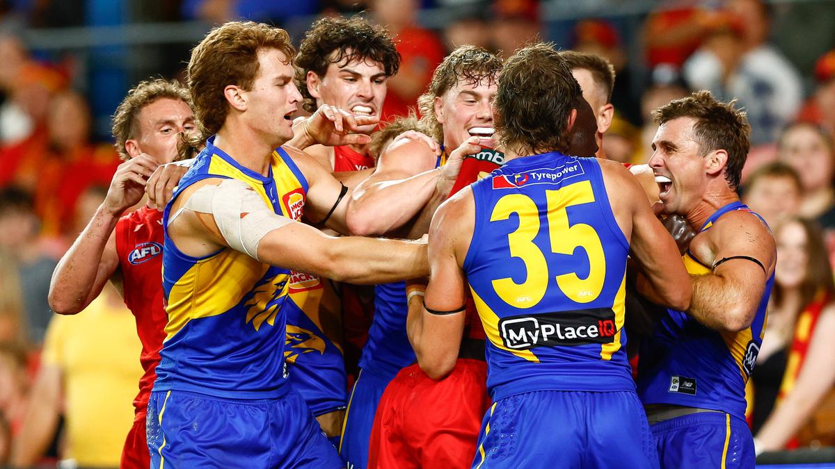 West Coast Eagles smashed in first half, produce fight in second half in 59-point season-opening loss to Suns