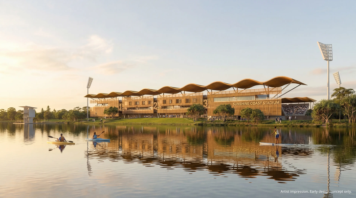 A six-month selection process has resulted in the appointment of Architectus as the principal architect of the Sunshine Coast Stadium upgrades, working alongside international sports architecture specialist HKS.