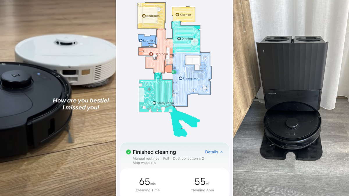‘Amazing’ Roborock robovac reduced in price by more than half