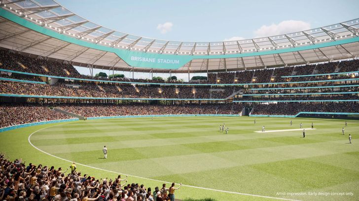 The field will be equivalent in size to the Melbourne Cricket Ground (MCG) and oriented east–west to meet the sun, wind and operational needs of the AFL and Cricket Australia.