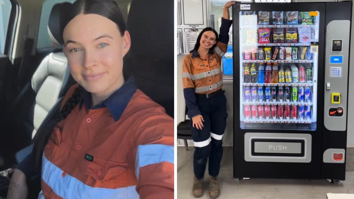 Madaya Kennedy: Aussie FIFO worker makes eye-boggling amount from vending machine side hustle