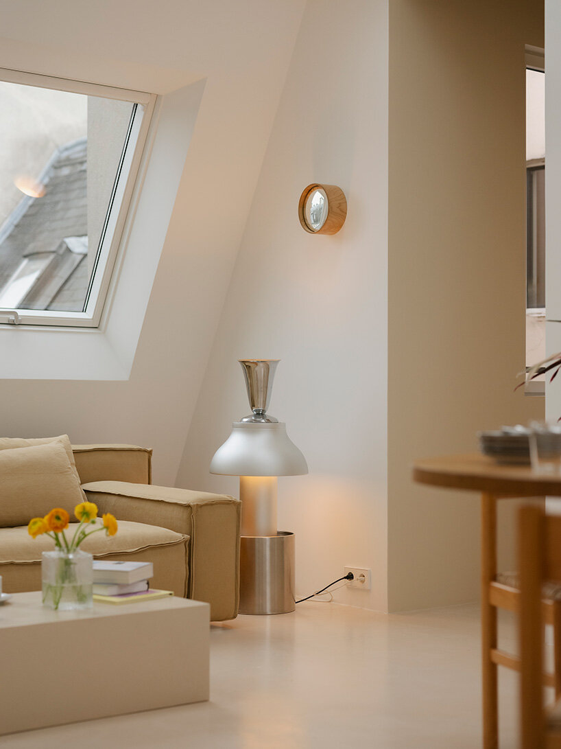 acte deux unifies parisian 'maids' rooms' into 55-square-meter attic apartment - 11