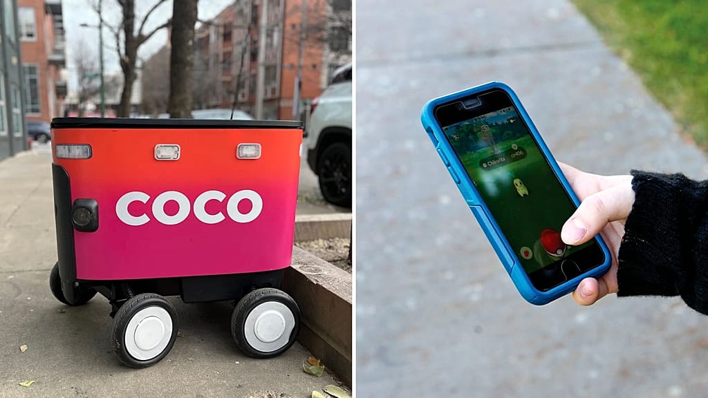 Pokémon Go players have unknowingly been helping to train delivery robots