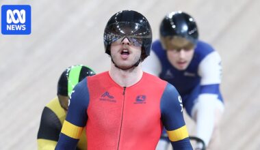 Leigh Hoffman and Alessia McCaig complete track nationals sprint doubles in keirin