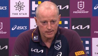 Michael Maguire explains decision to bench Ezra Mam, press conference, Brisbane Broncos loss to Penrith Panthers