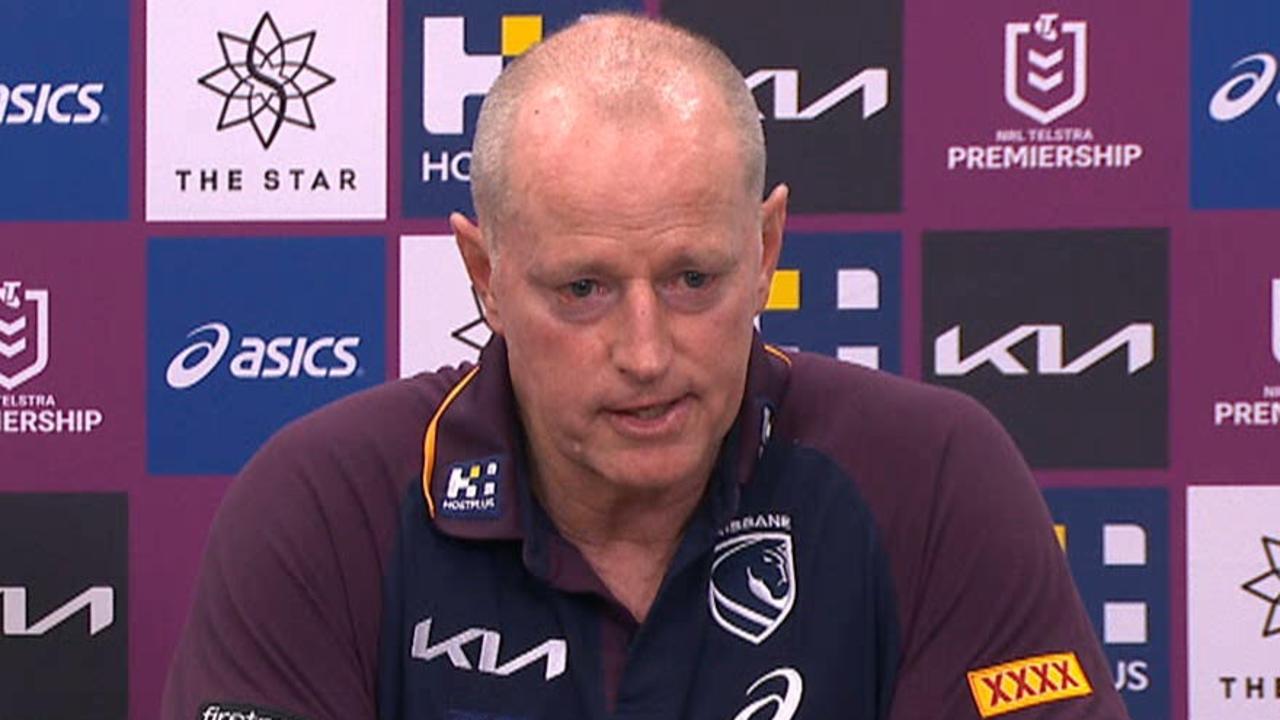 Michael Maguire explains decision to bench Ezra Mam, press conference, Brisbane Broncos loss to Penrith Panthers