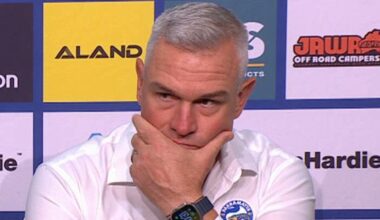 Jason Ryles press conference, Mitchell Moses, Melbourne Storm vs Parramatta Eels, Round 1