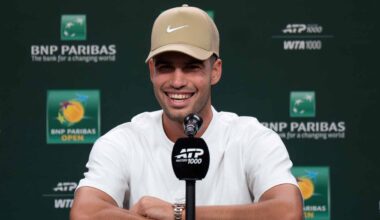 Carlos Alcaraz is the top seed at the BNP Paribas Open.