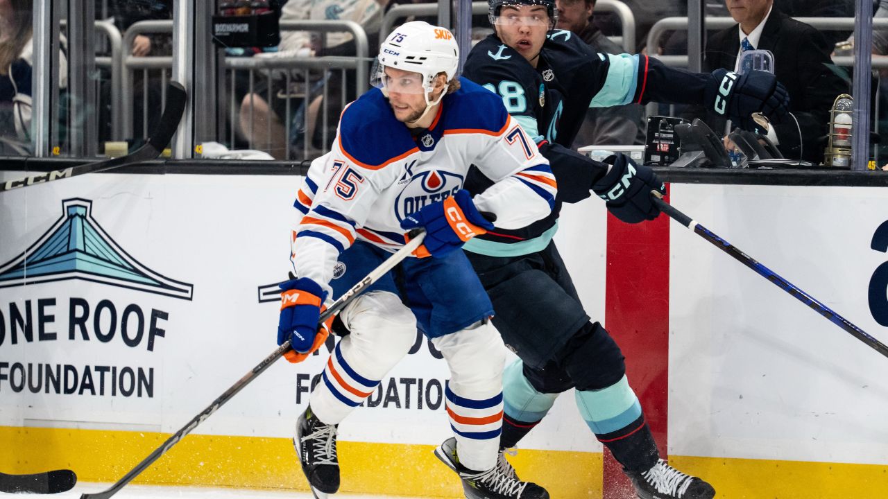 Oilers recall D Regula from AHL as Kapanen slots in against Sharks