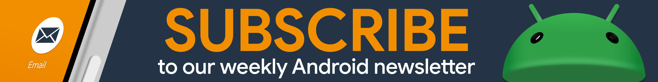 Android Newsletter Banner