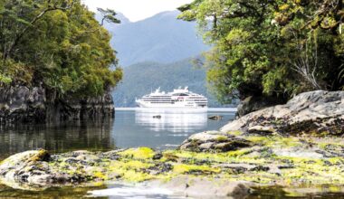 Cruise New Zealand’s coastline in style aboard the stylish Le Soleal
