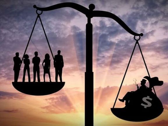 No longer true that the rich keep getting richer as the poor get poorer