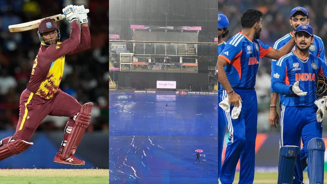 बारिश की भेंट चढ़ा भारत और वेस्टइंडीज का मैच तो क्या होगा? टीम इंडिया सेमीफाइनल में जा पाएगी या नहीं?