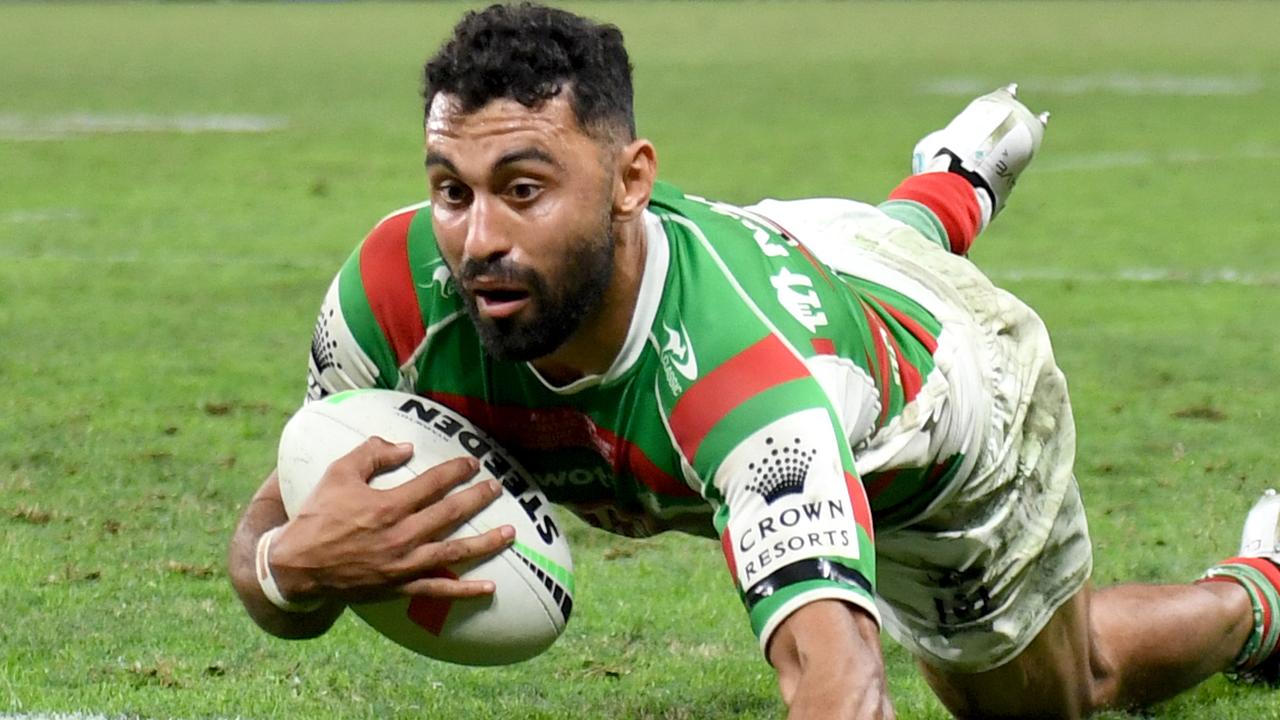 Alex Johnston chases Ken Irvine’s NRL try record in Rabbitohs-Roosters