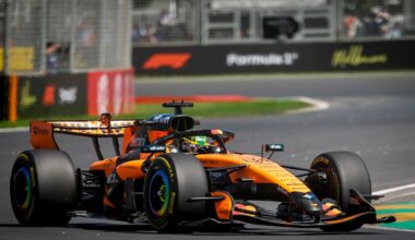 McLaren’s Oscar Piastri fastest in practice as rivals hit by car and travel dramas