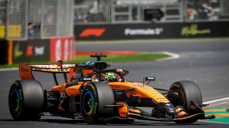 McLaren’s Oscar Piastri fastest in practice as rivals hit by car and travel dramas