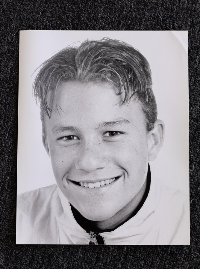 Heath Ledger approx 15.