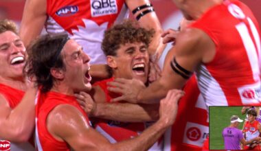 Swans’ 35-year record sends flag statement as Blues star admits teammates went too far — 3-2-1